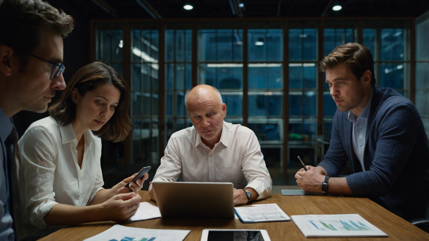 L'équipe Auditélite au travail